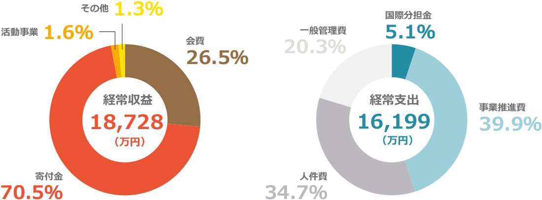 アムネスティ日本の財政