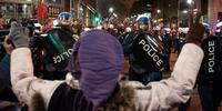 A repressive law passed amid massive protests in Quebec poses a threat to basic freedoms. © ROGERIO BARBOSA/AFP/GettyImages