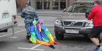 Moscow police detained dozens of people during an attempted Pride event outside the mayor's office