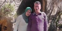 Nariman Tamimi, Bassem's wife said that "the police were brutal" during his arrest (C)private