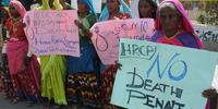 Pakistani anti-death penalty demonstrators in 2010(C)Demotix / Rajput Yasir