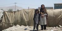 At least 28 children have died in harsh winter conditions in the camps around Kabul.（C）AI