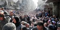 Government forces continue to enforce sieges, including upon 20,000 civilians in Yarmouk, south of Damascus.(C)unrwa.org