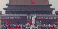 Pro-democracy protesters in Tiananmen Square 1989 before the army crackdown began on 3 June(C)Hong Kong Alliance