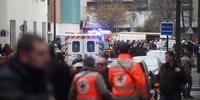 The attack by masked gunmen reportedly left 12 people dead and several more wounded.  © Antoine Antoniol/Getty Images