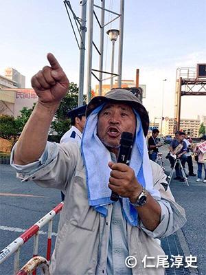 山城博治さん ©仁尾淳史