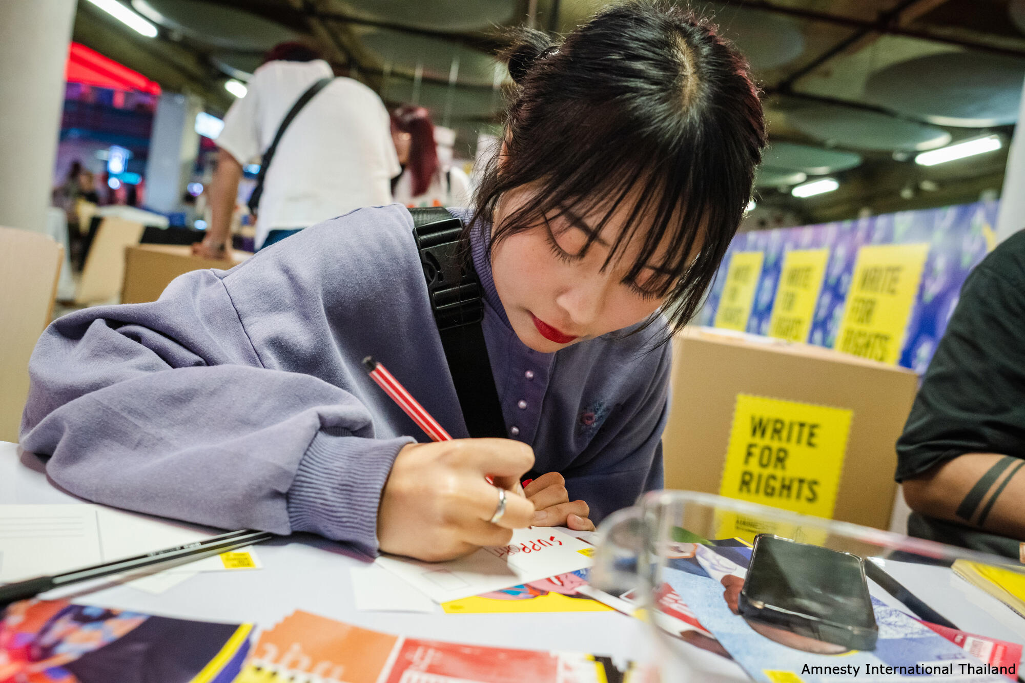 <人権デー企画>アムネスティ入門&ライティング(女性の人権・女性活動家の救援)体験セミナー(高校生・大学生向け)