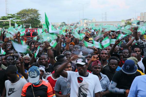 #EndSARS peaceful protesters