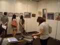 『死刑囚絵画展』の様子