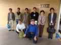 滋賀刑務所前にて