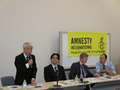 議員連盟会長の尾辻秀久参議院議員のご挨拶