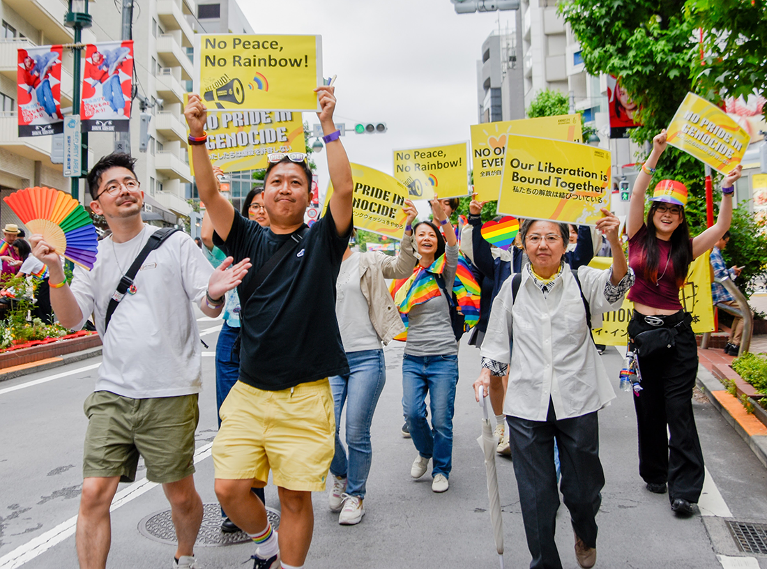 「Tokyo Pride 2025」プライドパレードに参加