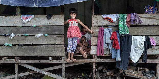 Forced evictions affecting thousands of people in Cambodia are among the human rights violations which Australia has condemned in the past.(C) Omar Havana/Getty Images