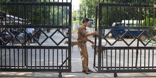 The Myanmar authorities today said that some 3,000 prisoners would be released in an amnesty, but none of the country’s activists will be included.(C) AFP/Getty Images