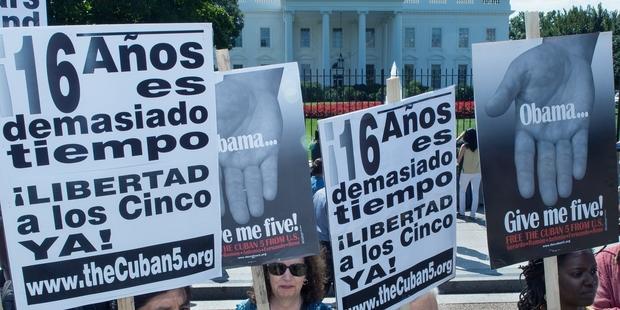 For years, Amnesty International campaigned on behalf of the “Cuban Five" prisoners in the USA.(C)PAUL J. RICHARDS/AFP/Getty Images