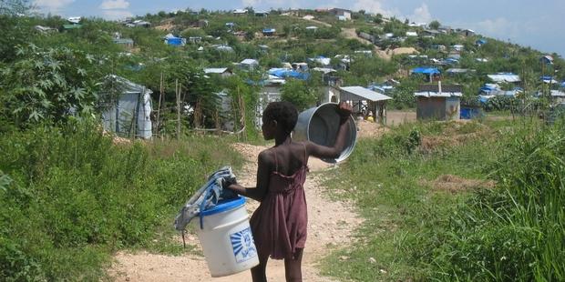 Conditions remain dire for many of those displaced by the devastating January 2010 Haiti earthquake(c)AI