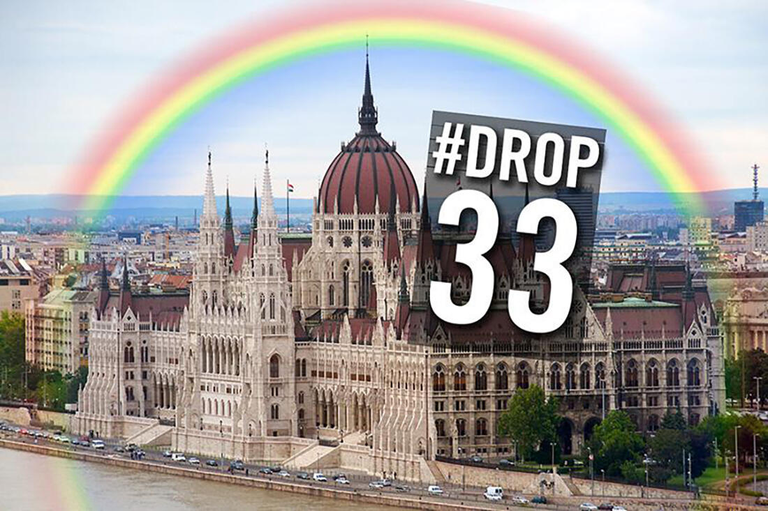 ハンガリーで起こった#Drop33 ムーブメント
