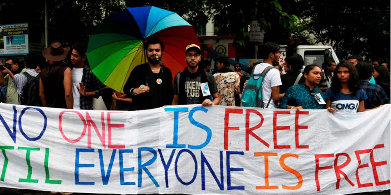 © Pride walk in Kolkata, India in 2019 (NurPhoto)