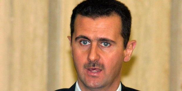 シリアのアサド大統領。囚人に対し、恩赦を発表した。(C)AP