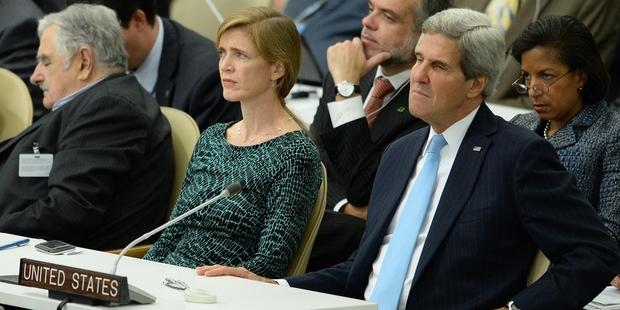 US Secretary of State John Kerry is due to sign the Arms Trade Treaty at the UN General Assembly. © STAN HONDA/AFP/Getty Images